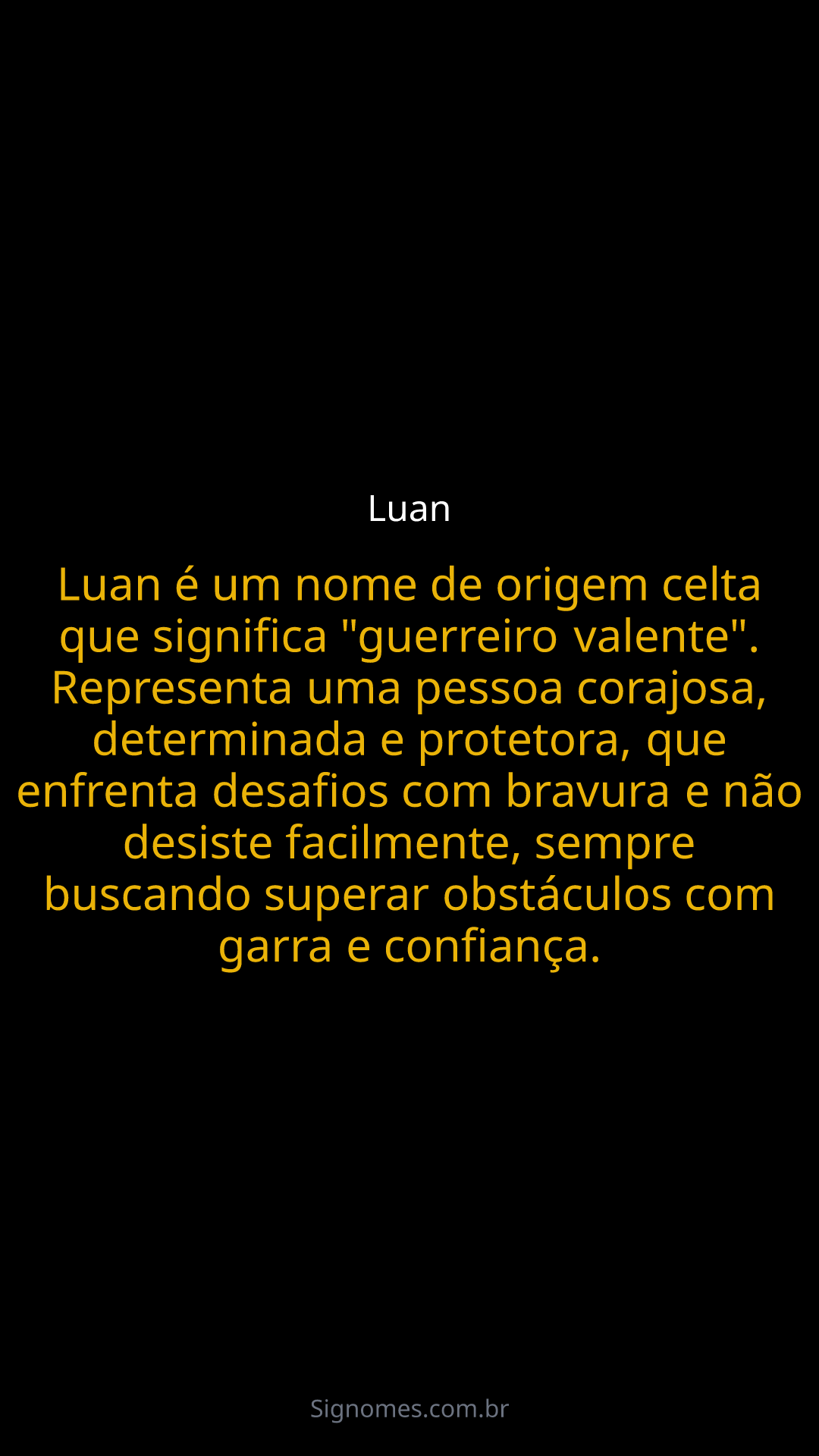 significado nome luan germânico
