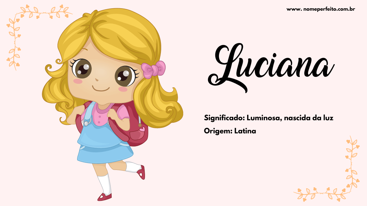 significado de Luciana bíblico