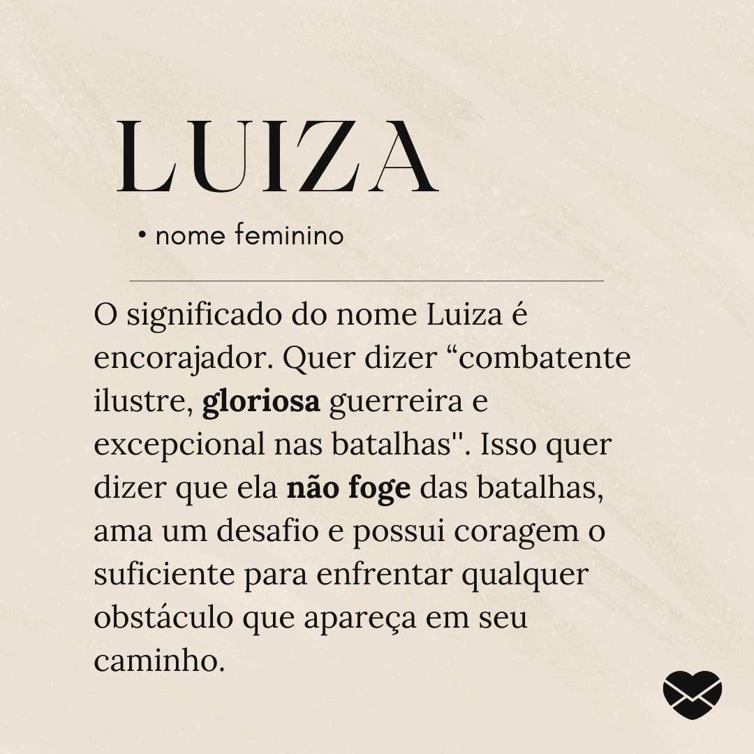origem do nome luisa
