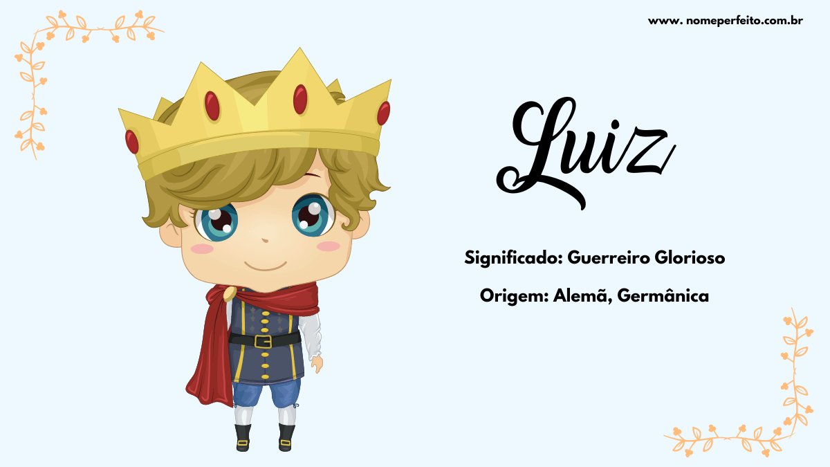origem nome luiz