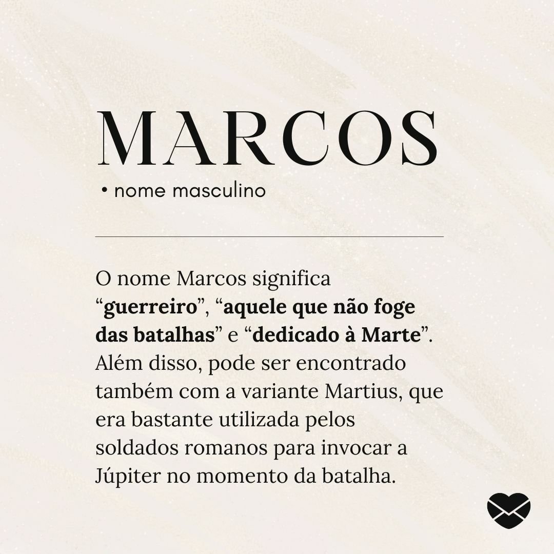 significado de marcos