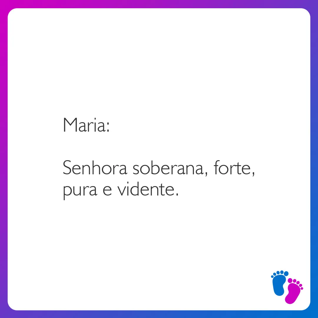 nome maria significado