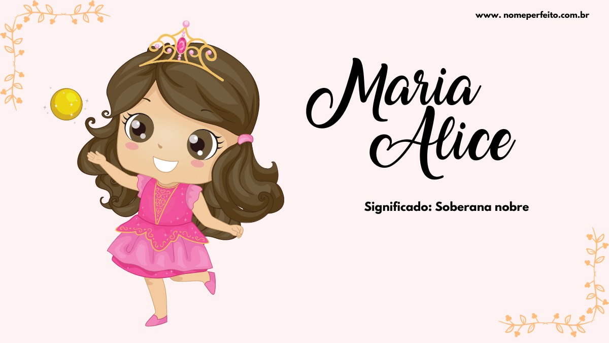significado maria alice