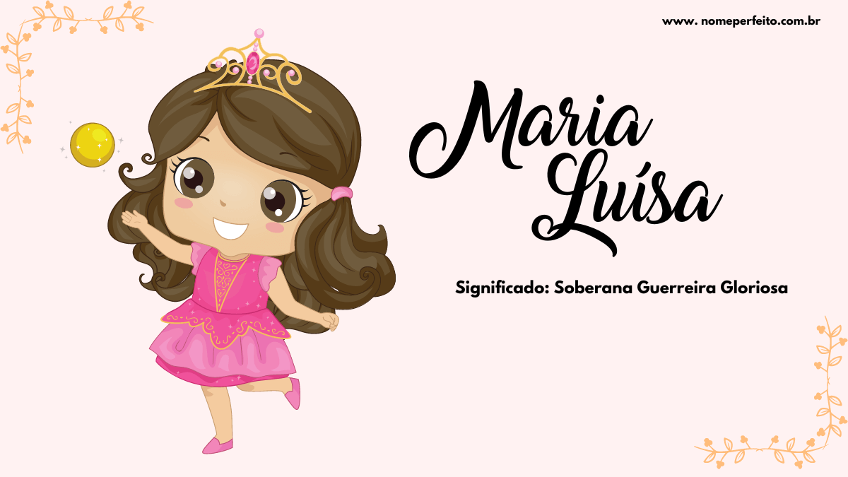 etimologia maria luiza