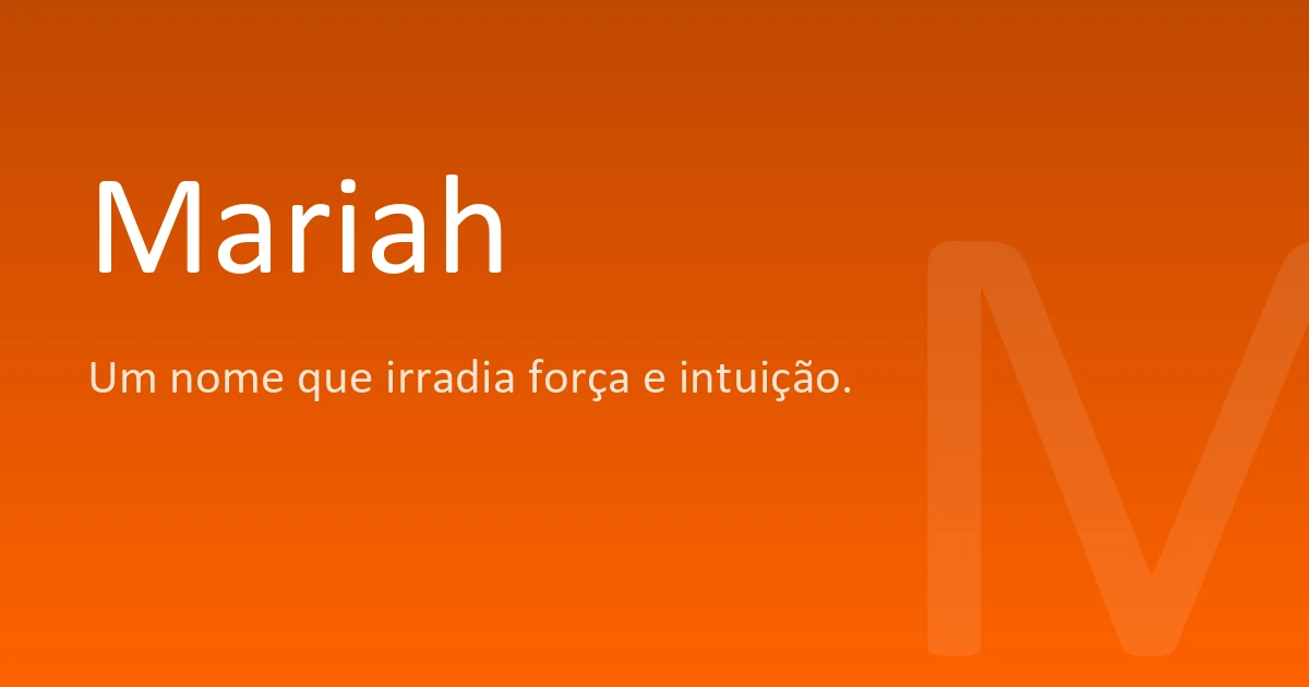 nomes derivados de maria