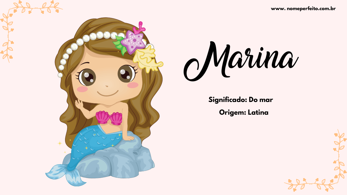 origem do nome Marina