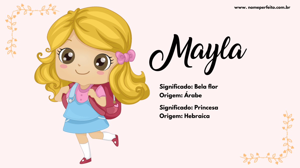 origem do nome mayla