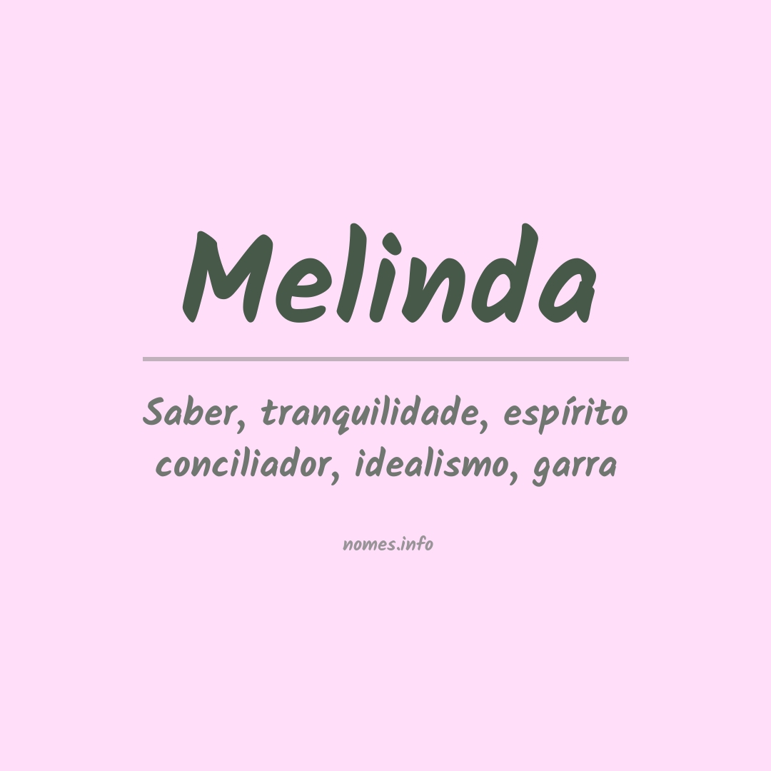 melinda nome feminino