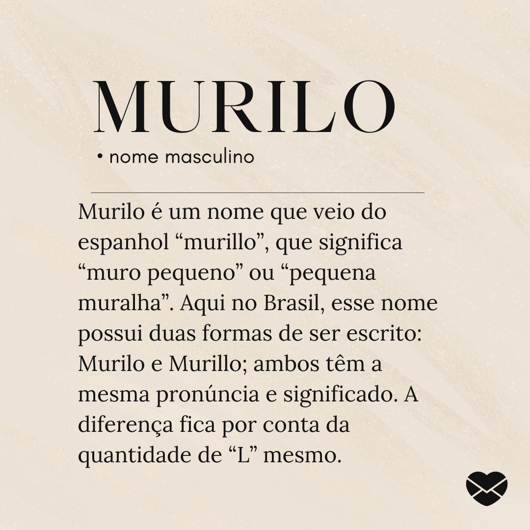 origem do nome Murilo
