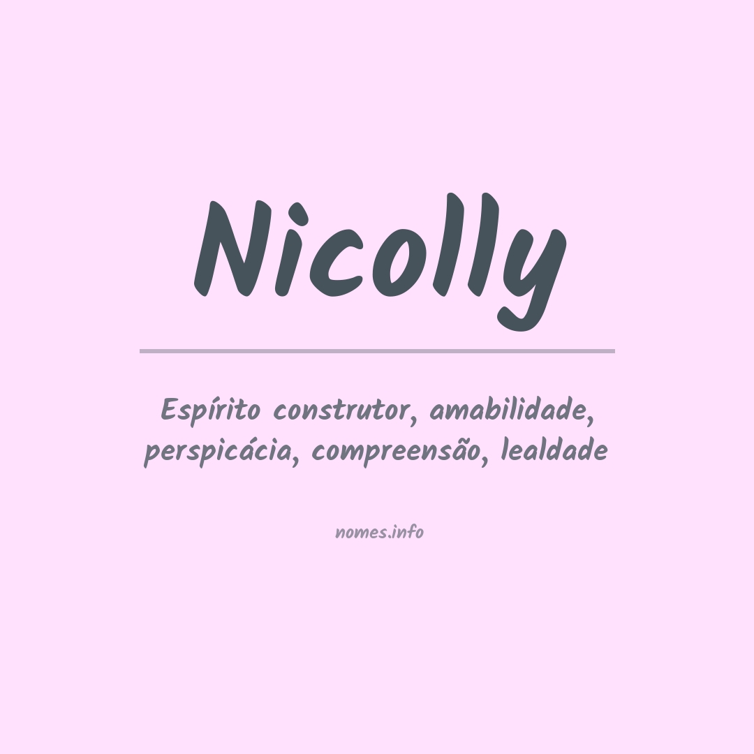 significado nome nicole