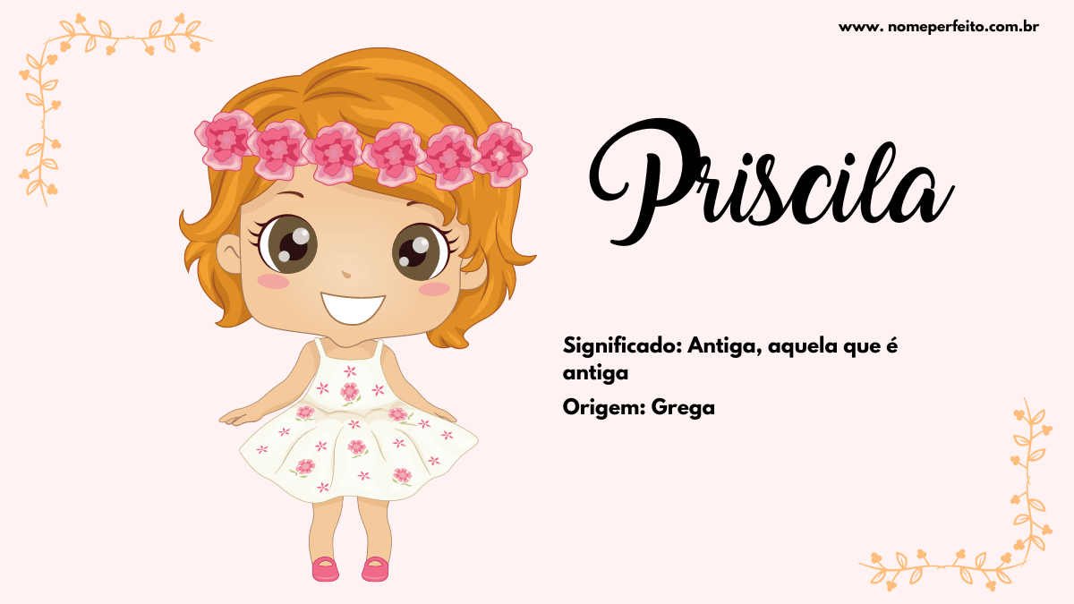 origem do nome priscila