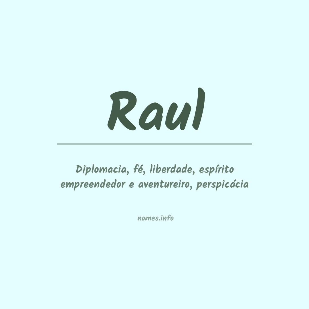 origem do nome Raul