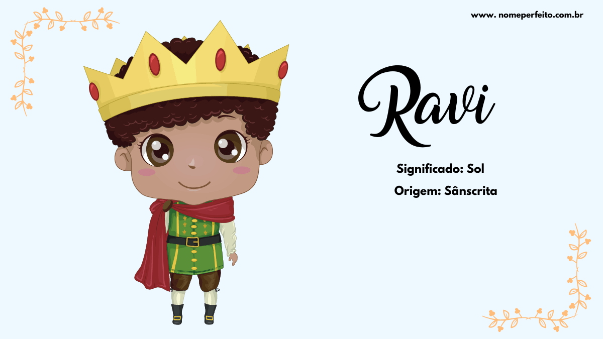 origem do nome Ravi