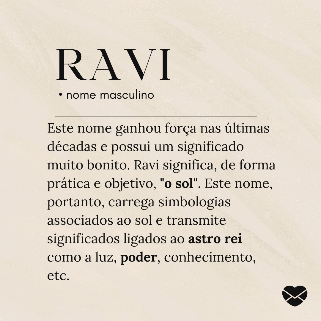 Ravi nome sânscrito