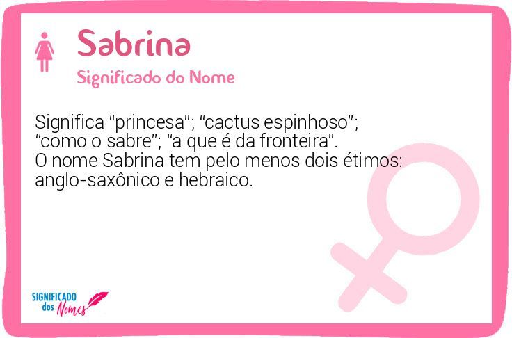 lenda de sabrina
