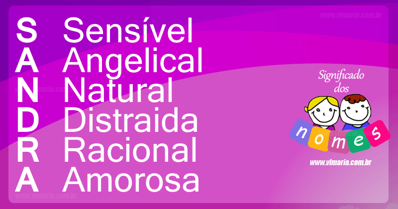 sandra nome feminino