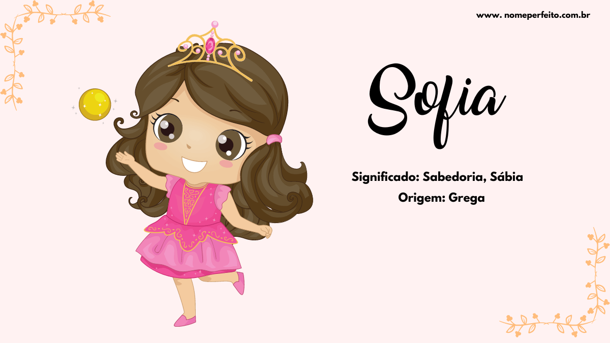 significado nome sophia