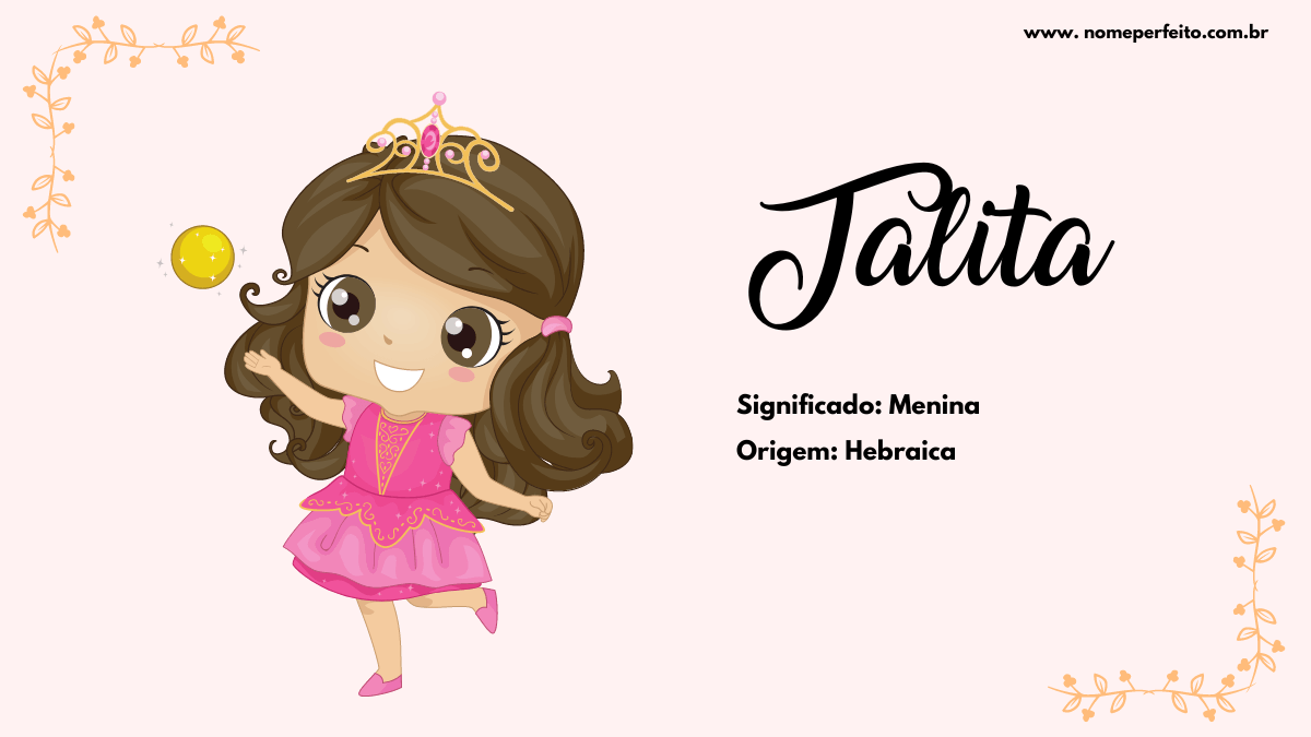 origem nome talita