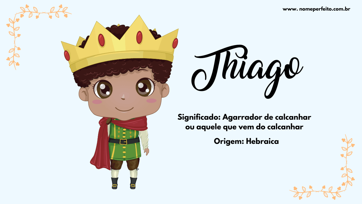 significado nome thiago
