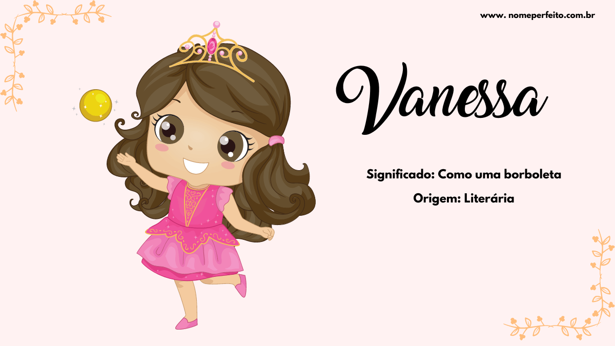 significado nome vanessa borboleta