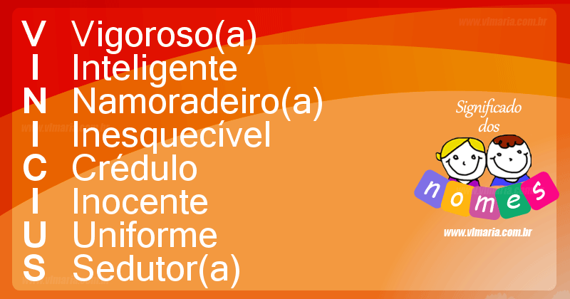 nome Vinícius é de qual país
