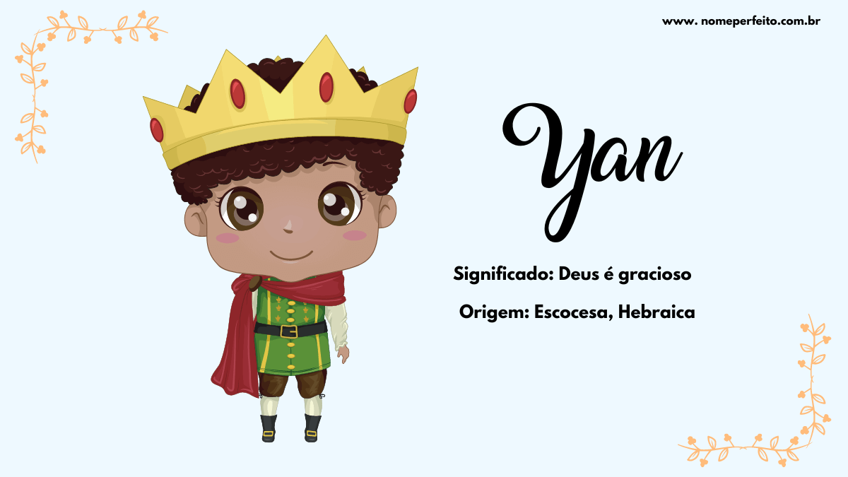 significado nome Yan