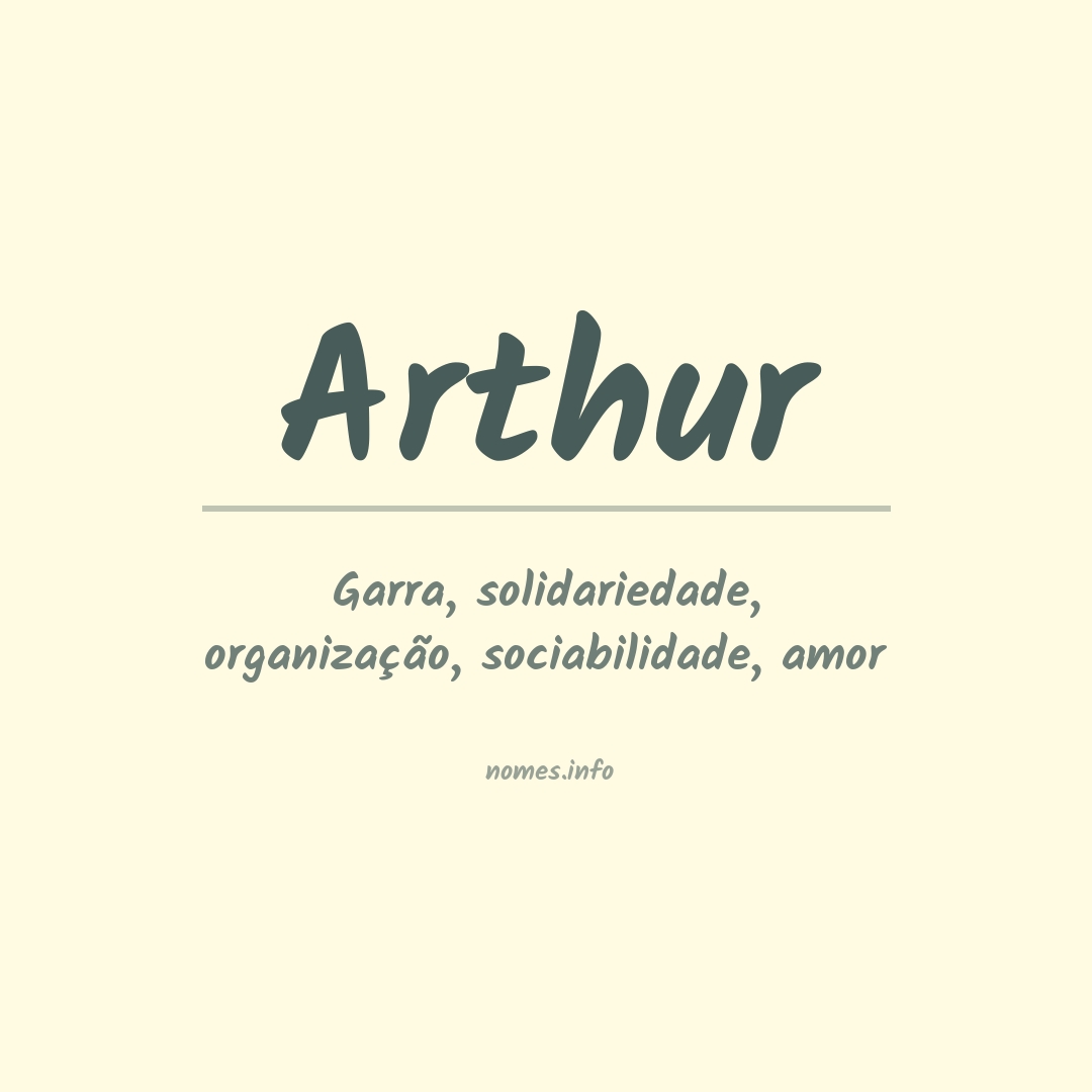 nome Arthur celta