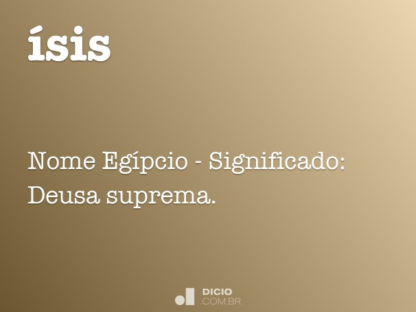 deusa isis significado
